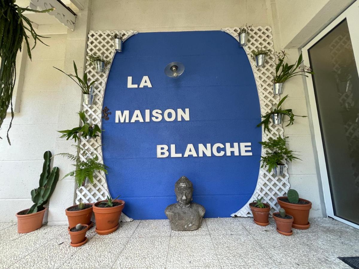 La Maison Blanche De Lanton Exterior foto